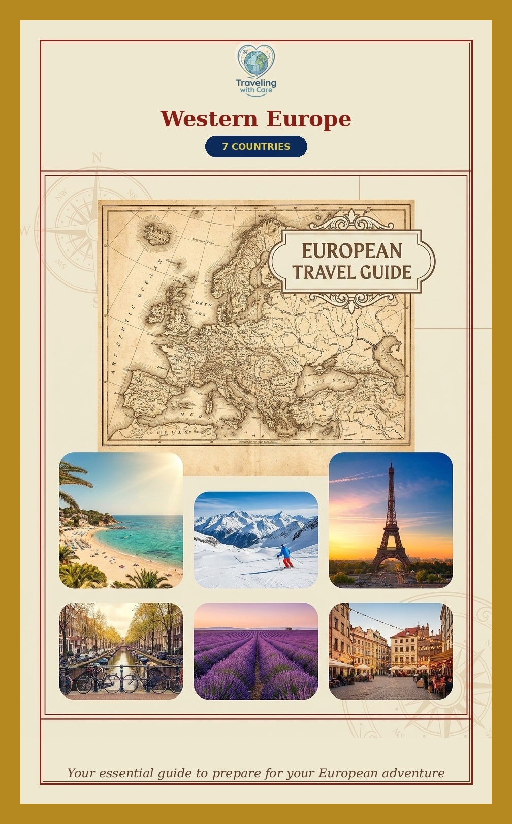 Western Europe Travel Guide PDF | 7 Countries