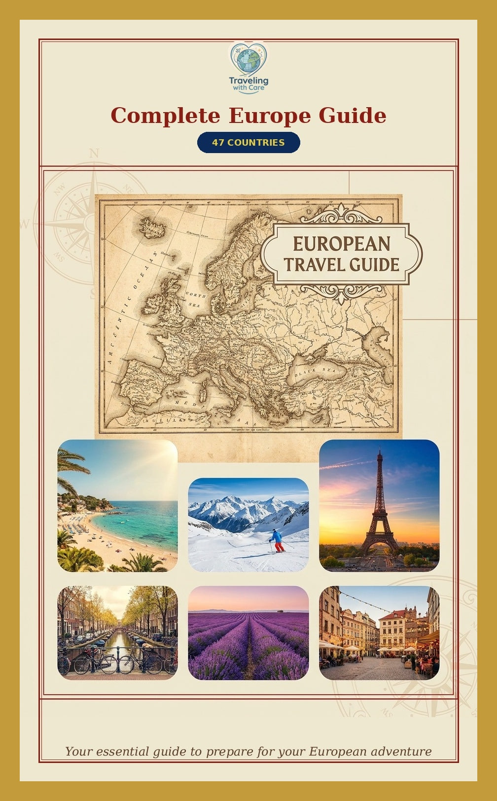 Complete Europe Travel Guide PDF | 47 Countries